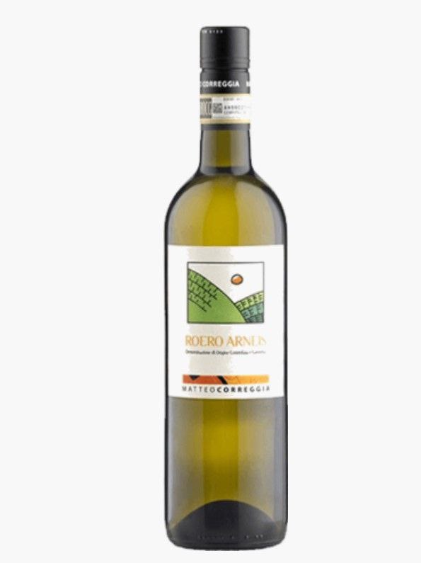 Вино Matteo Correggia. Роєро Арніс 2022 біле 0,75л 13%